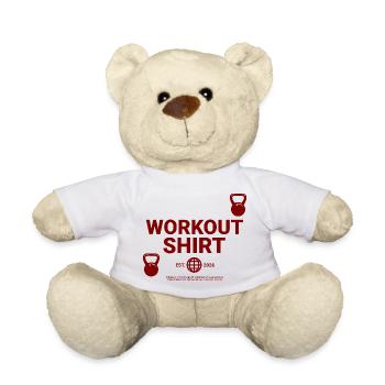 Workout Shirt - Teddy - Weiß - Vorne