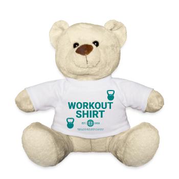Workout Shirt - Teddy - Weiß - Vorne