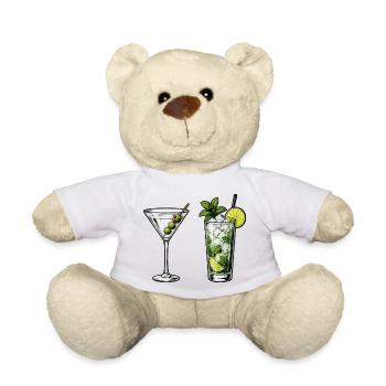 Cocktail Kollektion: Martini & Mojito - Teddy - Weiß - Vorne