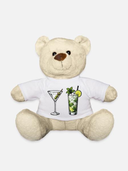 Cocktail Kollektion: Martini & Mojito - Teddy - Weiß