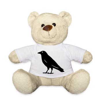 Krähe - Teddy - Weiß - Vorne
