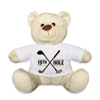 Club de golf masculin des clubs de golf du trou 19 - Nounours - blanc - Devant