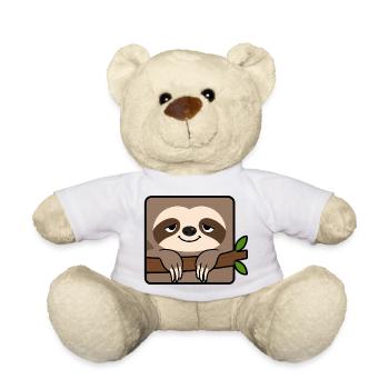Paresse - Nounours - blanc - Devant