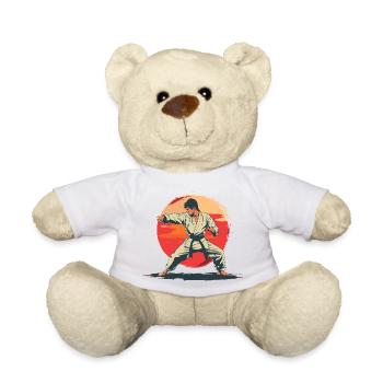 Karate Boy Graphic - Nounours - blanc - Devant