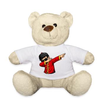 Dabbing Chinese - Teddy - Weiß - Vorne