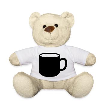 Tasse Geschenk  - Teddy - Weiß - Vorne