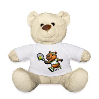 koala, poker, poker game, playing cards, poker chips, - Teddy Bear - white - Front