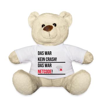Das war kein Crash das war netcode V2 - Teddy - Weiß - Vorne