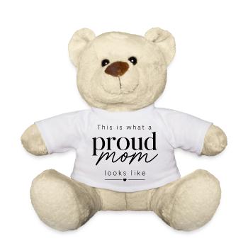 Stolze Mutter - Teddy - Weiß - Vorne