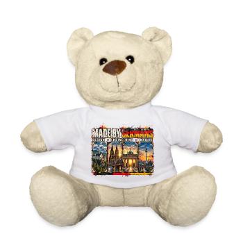Made by Germans: Technik & Natur Collage - Teddy - Weiß - Vorne