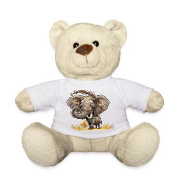 MatschElefant Safari - Teddy - Weiß - Vorne