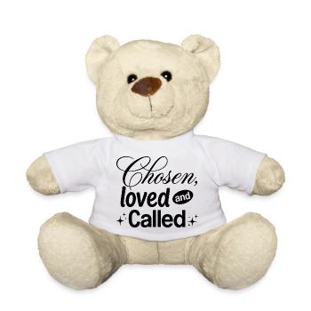 Chosen, Loved and Called - Teddy - Weiß - Vorne