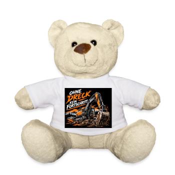 Fortschritt durch Schmutz - Teddy - Weiß - Vorne