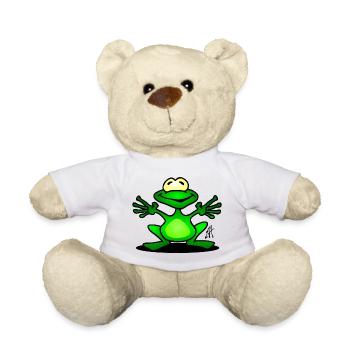 Frosch - Teddy - Weiß - Vorne