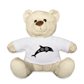 Delfin - Teddy - Weiß - Vorne