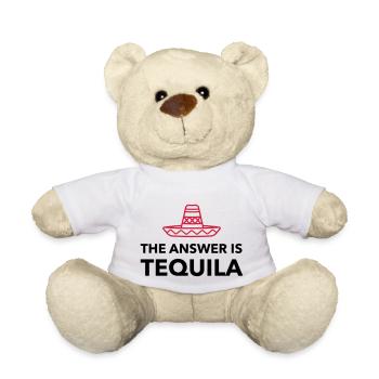 The answer is Tequila - Teddy Bear - white - Front