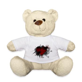 Broken Heart - Teddy - Weiß - Vorne