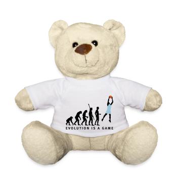 evolution_basketball_072011_b_3c - Teddy Bear - white - Front