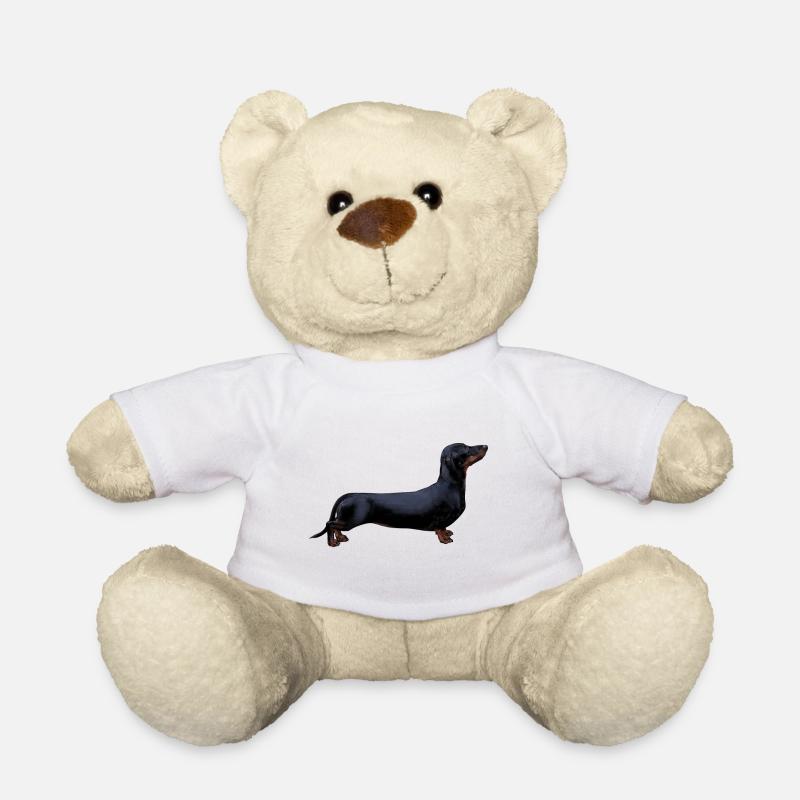 Dackel - Teddy - Weiß