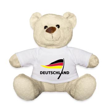 Deutschland - Teddy - Weiß - Vorne