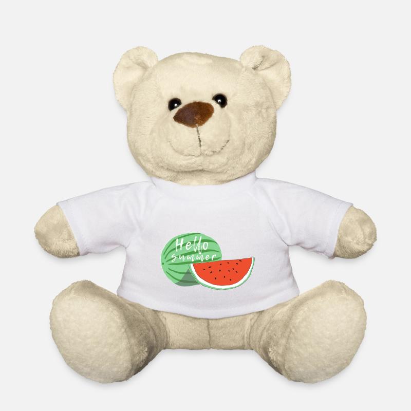 BONJOUR ÉTÉ - Nounours - blanc