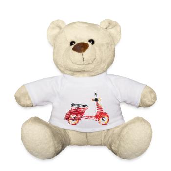Roller - Nounours - blanc - Devant