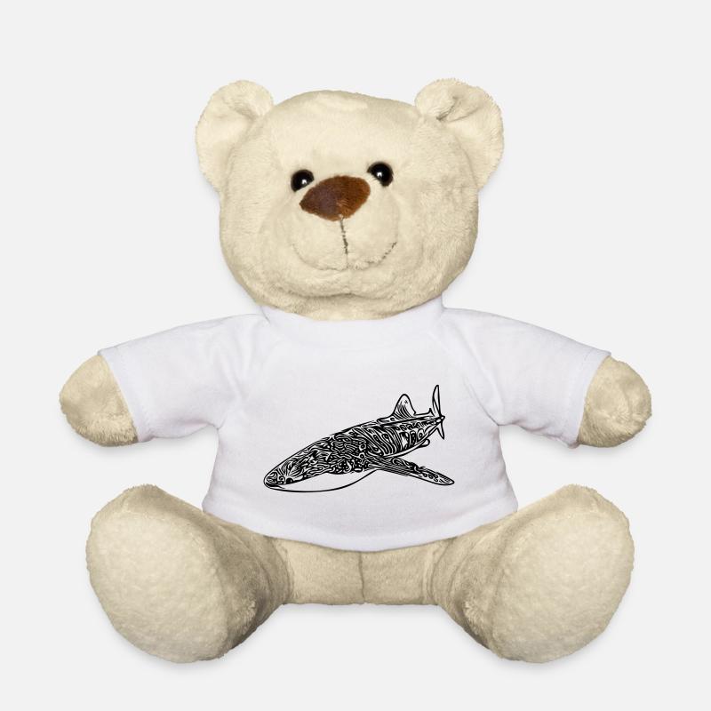Walhai - Teddy - Weiß
