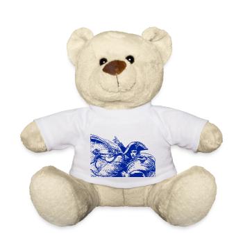 Napoleon Bonaparte - Teddy Bear - white - Front