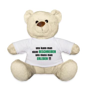 amitié - Nounours - blanc - Devant
