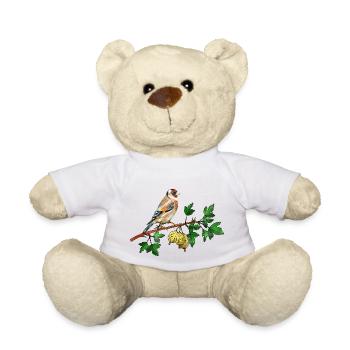 oiseau - Nounours - blanc - Devant