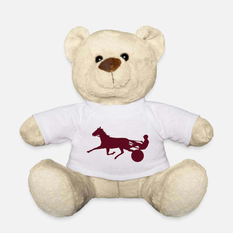 trotteur - Nounours - blanc