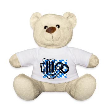 Bavarian snack - Bavaria - Teddy Bear - white - Front