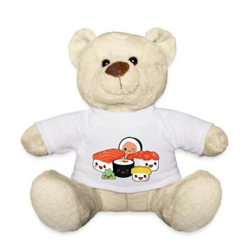 happy Sushi Family - Teddy - Weiß - Vorne