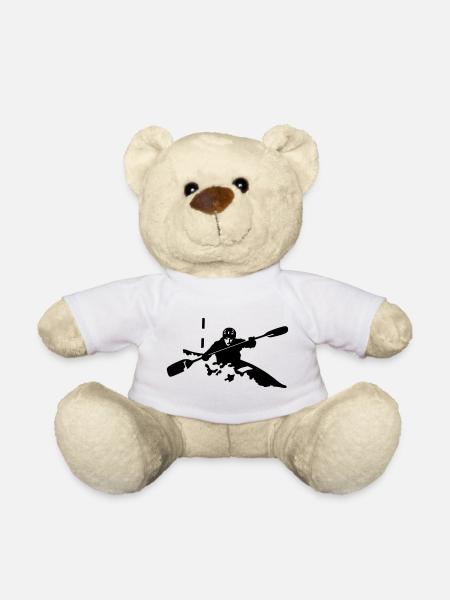 kayak - Teddy Bear - white