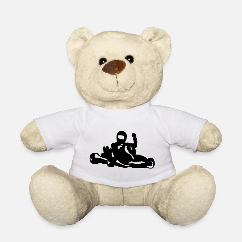 Karting - Nounours - blanc