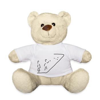boules spielen - Teddy - Weiß - Vorne