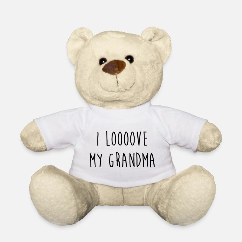Mamie / Mamy / Grand Mere / Grand-Mère / Bébé - Nounours - blanc