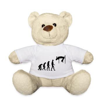 High Jump - Hochsprung - Saut en Hauteur - Teddy Bear - white - Front