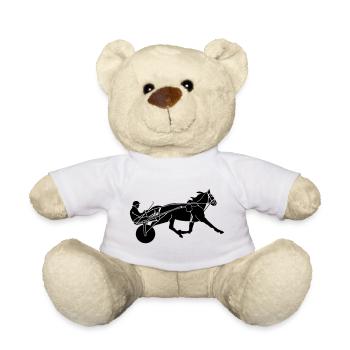 Pferdesport -Trabrennen - Teddy - Weiß - Vorne