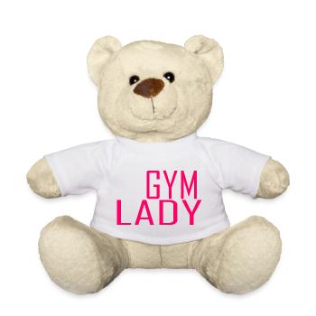 Gym Lady - Teddy - Weiß - Vorne