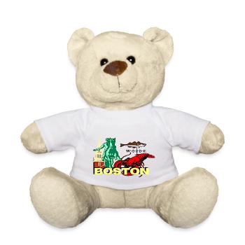 Boston - Teddy Bear - white - Front