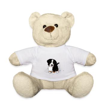 Chien de montagne bernois - Nounours - blanc - Devant