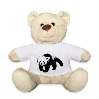 petit panda - Nounours - blanc - Devant
