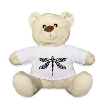 Libellule - Nounours - blanc - Devant