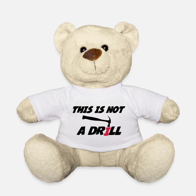 Dies ist keine Übung 🔨 - Teddy - Weiß