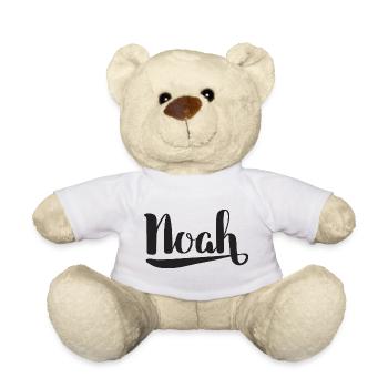 Kreativer Noah-Archetyp mit Wasser-Design - Teddy - Weiß - Vorne