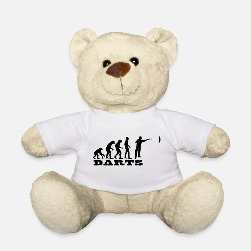 Darts Dart - Teddy Bear - white