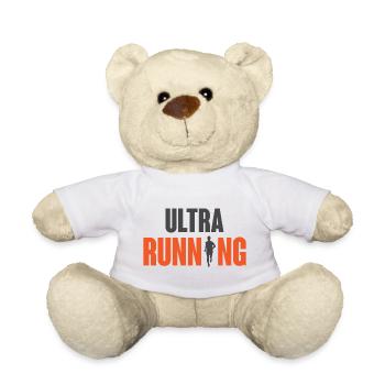 Ultra Running - Teddy Bear - white - Front