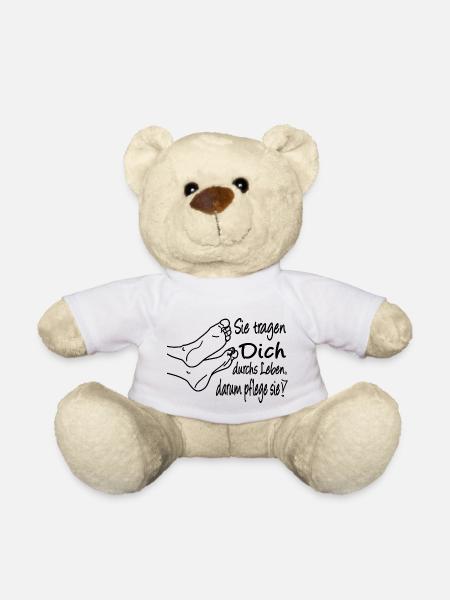 Fußpflege - Teddy - Weiß