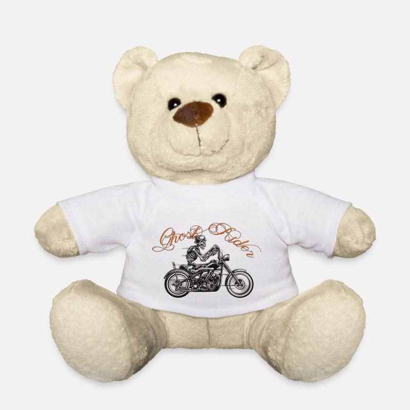Ghost Rider1 - Teddy - Weiß